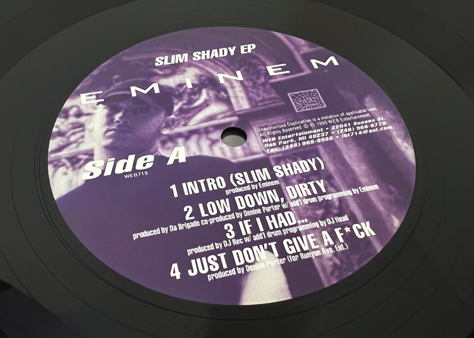 EMINEM / SLIM SHADY EP 12'' | Houseofwaxx.
